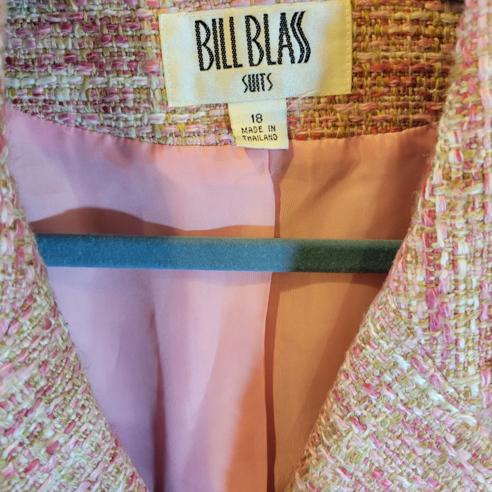 Bill Blass Two Piece Tweed Suit - Picture 6 of 7